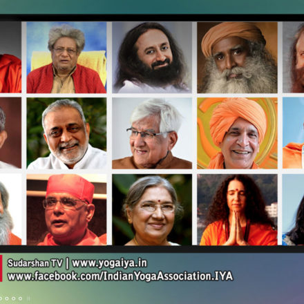 Preghiera universale dei Guru dello yoga collegati on line per la salute nel mondo e del mondo